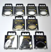 New Lot of 9x Cokin Filters Screw-in Ø72mm, CU+2D, CU+1D,81A,82A/B, ND4/-A28/K14