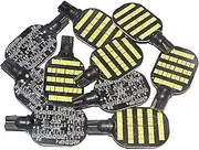 GRB 10 x Super Bright 921 Natural White 4.8w RV,Trailer,Camper Interior LED T10 194 Boat,landscaping,Wedge 38-SMD LED Light Bulb 12v(Pack of 10)