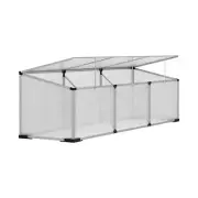 Greenfingers Greenhouse 180x50x50CM Cold Frame Plant Grow Aluminium