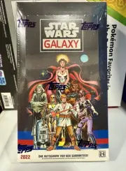 2022 Topps Chrome Star Wars Galaxy “Factory Sealed Hobby Box!”
