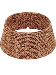 Christmas Tree Collar, Rattan Xmas Tree Collar for Artificial Trees, Woven Wicke