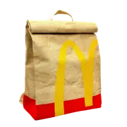 Realistic McDonalds Takeaway Backpack Bag