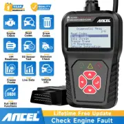 OBD2 Scanner Car Code Reader Diagnostic Scan Tool Check Engine Fault Clears Code