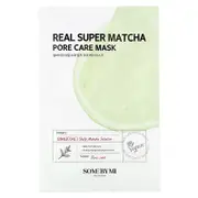 SOME BY MI, Real Super Matcha Pore Care Beauty Mask, 1 Sheet, 0.7 oz (20 g)