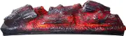 Generic Modern Electric Fireplace with Realistic Flame Effect for Home Decor