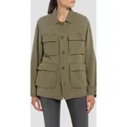 Replay Womens Military Boxy M65 Jungle Jacket Green