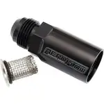 Aeroflow Dry Sump Scavenge Oil Filter Straight -12AN Male Female - AF64-4099BLK