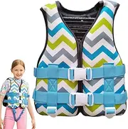 [Generic] Swim Trainer Vest,Floatation Suit Buoyancy Jackets Kids Floats | Breathable Swimwear, Float Jacket, Skin-Friendly Swim Trainer for Girls, Boys