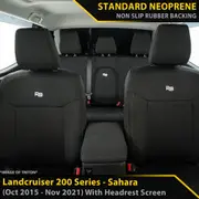 Toyota Landcruiser 200 Series Sahara (w/Headrest Screen) GP4 Neoprene Bundle (Made to Order)