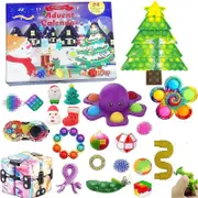 Christmas Advent Calendar 2024 Toys 24 Days Christmas Countdown Calendar Kids Gifts - Christmas Tree