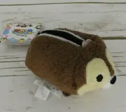 Disney Store Chip Tsum Tsum 3.5" Mini Bean Bag Plush Chipmunk Rescue Rangers