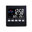 Voice Controlled Backlight Clock with Temperature and Humidity Reading