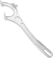 NOLITOY Aluminum Bucket Lid Opener Spanner Tool for Jars Barrels and Buckets Metal Lid Remover for Home Kitchen and Industrial Use Sleek Finish