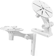 Security Camera Wall Mount Holder 2 Pack Adjustable Bracket Nodrill Design for Indoor Cameras
