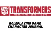 Transformers RPG Game Character Journal