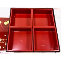在飛比找蝦皮購物優惠-全新 現貨 日本製 日本 和風 漆器 工藝 二層 干菓盒 糖