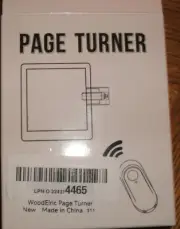 Remote Control Page Turner for Kindle/Tablet/e-Book Reader