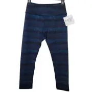 NWT Miraclesuit MSP Printed Crop Pants Leggings Active Teal Women's XS Shapewear