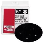 5" Hook and Loop Standard Pad Sanding Disk for Model 333 Sander 5 Dust Holes