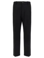 [Moncler Genius] Moncler Genius-Moncler X Frgmt Trousers Pantaloni Nero-Uomo 48IT Black