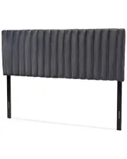 Baxton Studio Emile Modern Contemporary Velvet Headboard