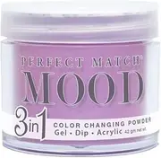 Perfect Match Mood Acrylic SNS Dip Dipping Powder - PMMCP07 Midnight Pearl 42g