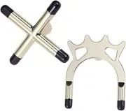 2Pcs Pool Holders Snooker Billiards Antler Design Durable Accessory for Pool Table Supplies Easy to Use and Store for Billiard Enthusiasts and Players
