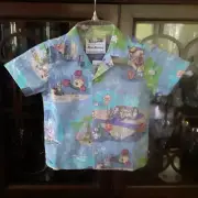 Reyn Spooner Boy's SPONGE BOB ALOHA Blue Toddler Set Size-3T
