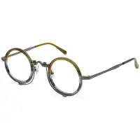 在飛比找蝦皮商城精選優惠-復古原創設計眼鏡圓形國潮民國風中性眼鏡框小眾時尚眼鏡框