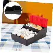 Rack for Cups, Lids, Condiments Shop Restaurant Food Retail Coffee Tea Organizer