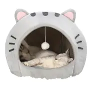 Cozy Cat Bed: Warm Pet House, Kitten Cave, and Sleeping Bag