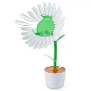 Elecom Flower Stand with Petals for Amazon Echo Dot 3rd Generation White AI 561