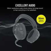 Corsair HS55 Wireless Core Gaming Headset Wireless Audio or Bluetooth Gray