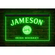 Jameson Whiskey Beer Bar Pub Shop Store Home Decor Light Neon Sign