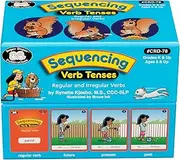 Super Duper Publications | Sequencing Regular and Irregular Verb Tenses Fun Deck | Early Reader and Grammar Flash Cards | Educational Learning Materials for Children