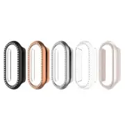 Hollow Out Half Wrap Case Sleeve For Band 9/9NFC Smartwatch With Tempered Glass
