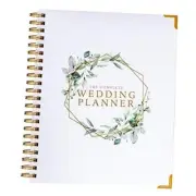 Wedding Planner & Organizer - Floral Gold Edition - Diary Engagement Gift Book