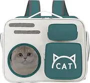 Cat Backpack Carrier | Comfortable Breathable Oxford Dog Backpack,Portable Sturdy Small Animal Supplies with Mesh for Hiking Camping Airline Bike