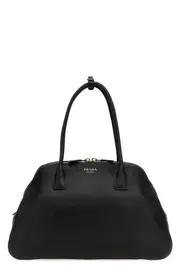 PRADA Medium Leather Shopping Bag