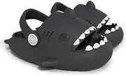 [FZETVN] Kids Boys Girls Cartoon Shark Clogs Shoes-Kids Cartoon Summer Sandals Slipper Outdoors Cute Garden Clogs Summer Beach Pool Slipper