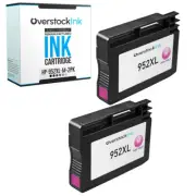 2PK 952XL 952 XL Magenta Ink Cartridges for HP OfficeJet Pro 8719 8720 8724 8725
