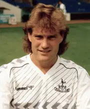 Glenn Hoddle of Tottenham Hotspur at White Hart Lane in London, E - Old Photo