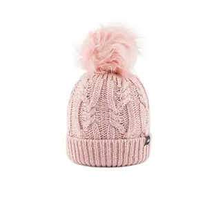 The North Face北面兒童黑色舒適保暖毛球設計毛帽｜7WFLLK6