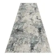 Floret Space Grey Runner Rug