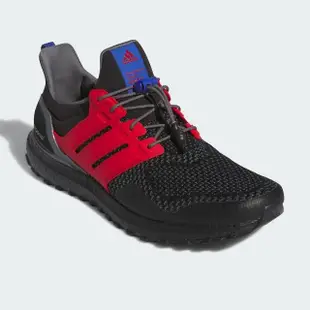 【adidas 愛迪達】Ultraboost 1.0 男鞋 黑紅色 緩震 透氣 訓練 運動 慢跑鞋 ID9641