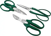 Feldspar Precision Garden Pruning Scissors, 3 Assorted Size