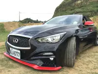 在飛比找Yahoo!奇摩拍賣優惠-Q50S 空力套件 Q50 前保桿 infiniti 只有一