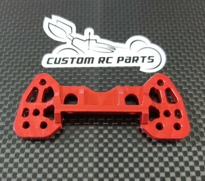 Tamiya Top Force DF01 red alloy J10 part (Damper tower mount)