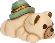 THUN - Mini Teddy with Hat Him - Ceramic - Collection Bonboniere - 5.9 x 3.6 x 3.8 cm