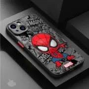 Marvel Cartoon iPhone Case 15 14 13 12 Pro Max Soft Silicone Shockproof AU